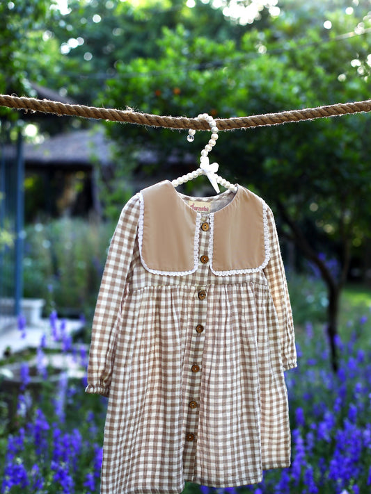 Caramel Picnic Dress