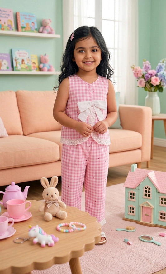 Berry Bow Co-Ord Set