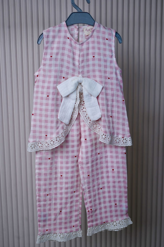 Blush Bow Set