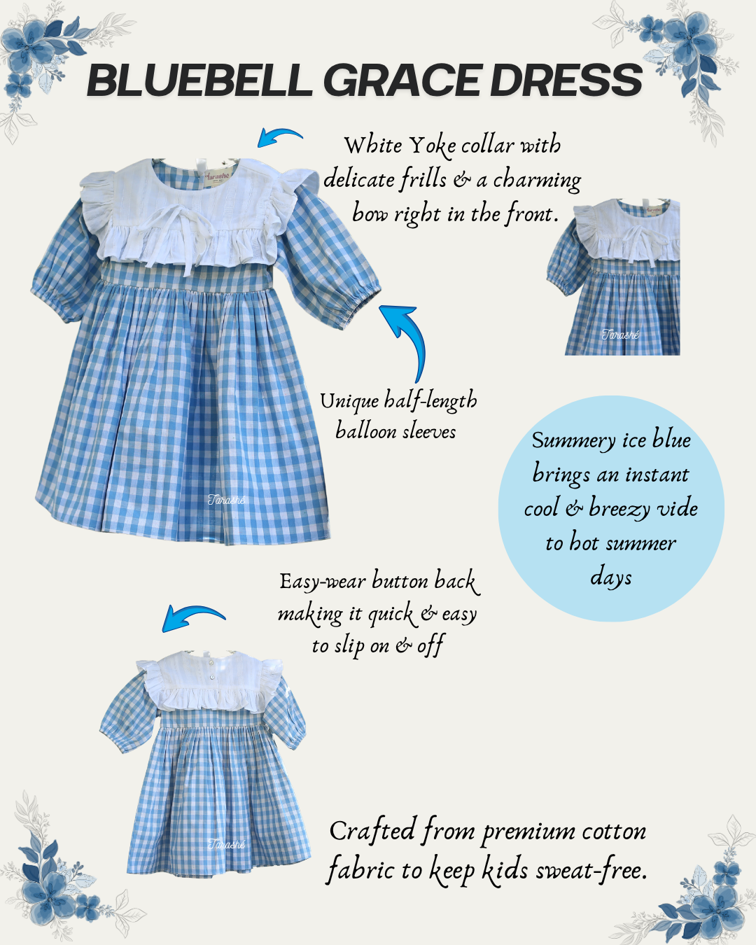 Blue Bell Grace Dress