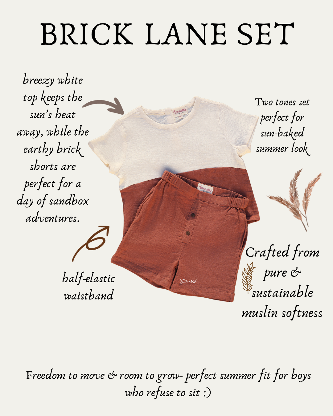 Brick Lane Set - Shorts