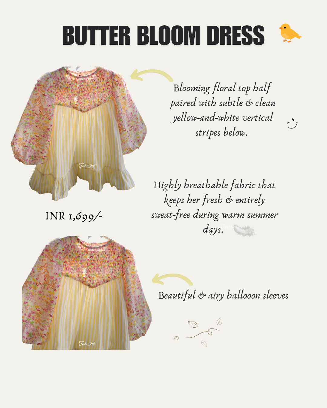 Butter Bloom Dress