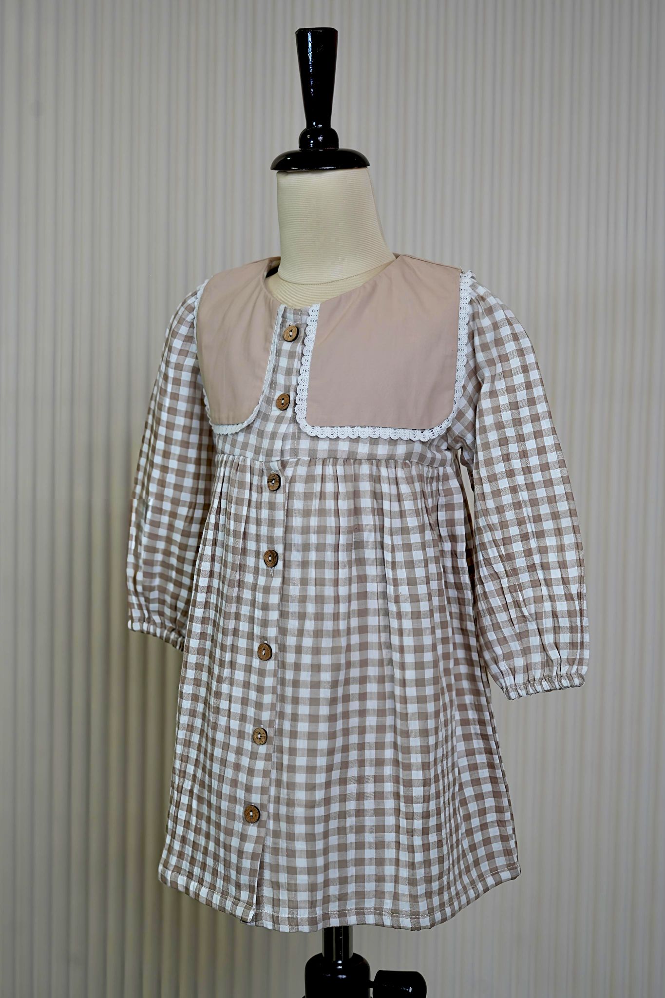 Caramel Picnic Dress