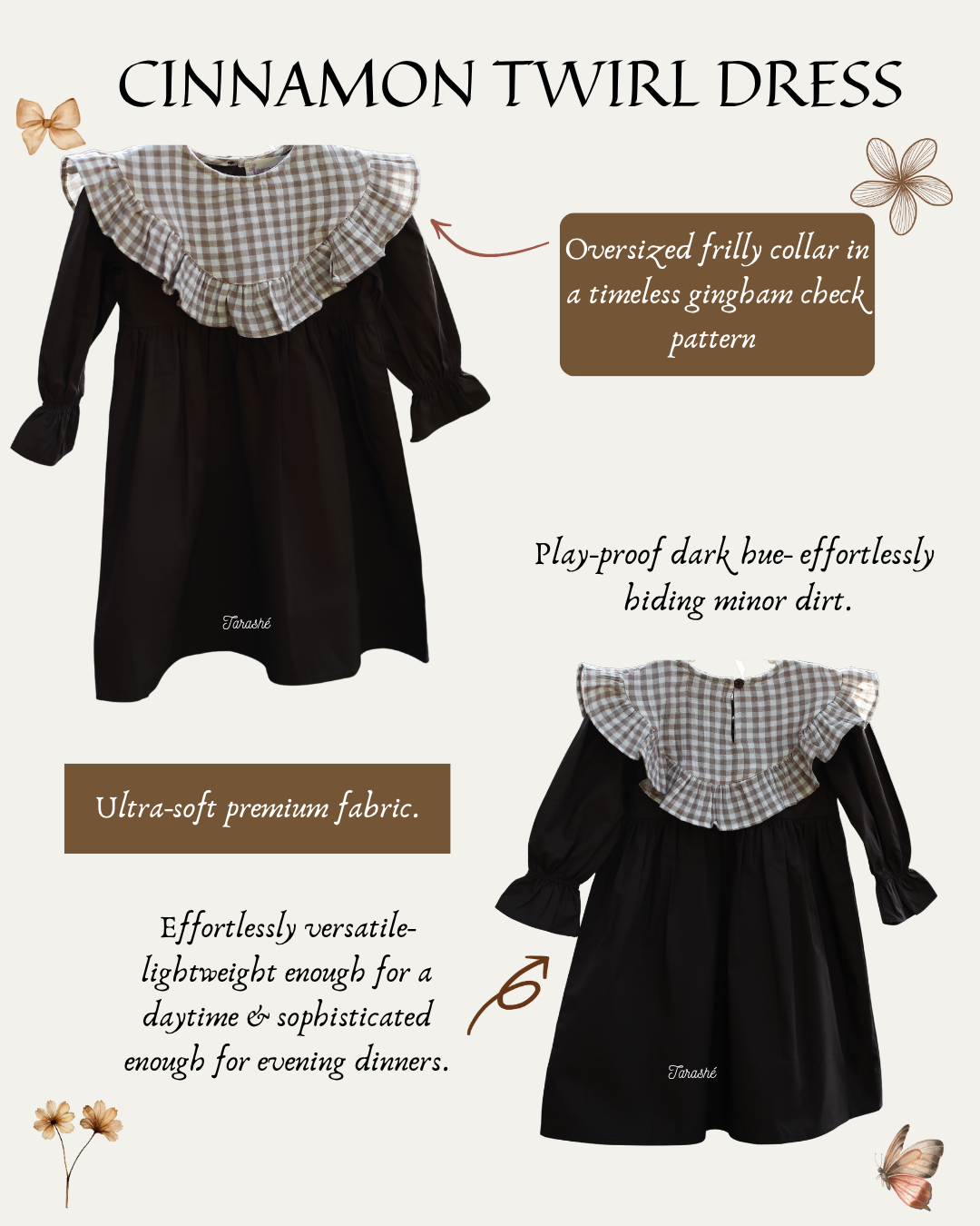 Cinnamon Twirl Dress