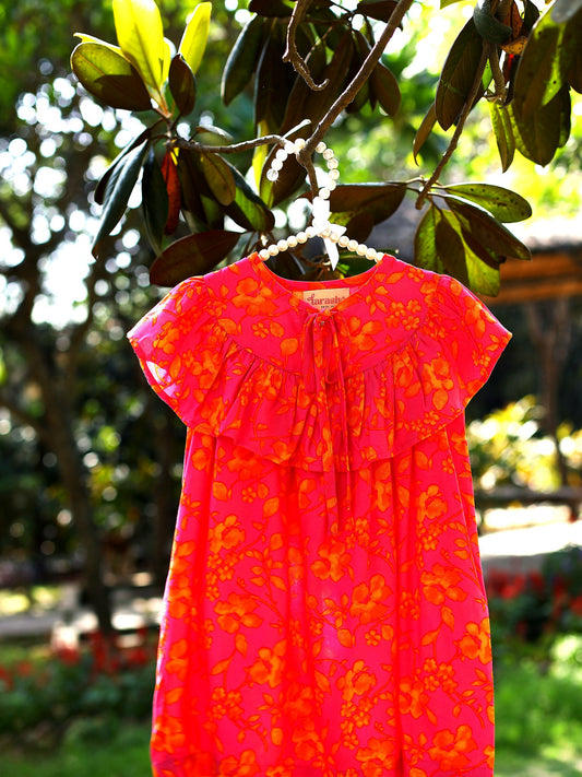 Crimson Glow Dress