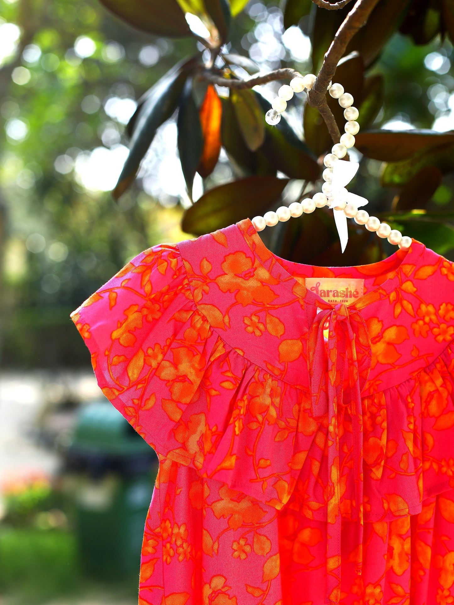 Crimson Glow Dress