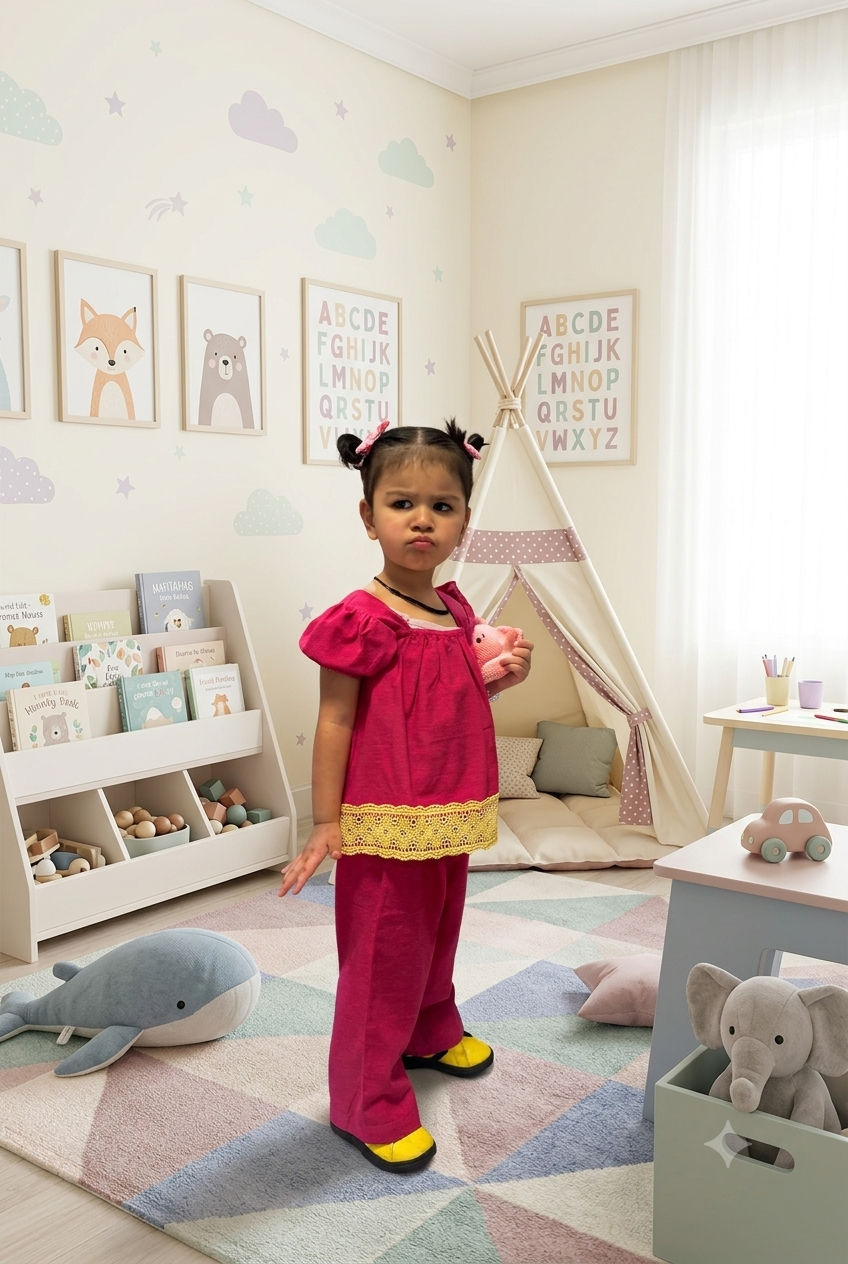 Puff & Pleat Co-ord Set