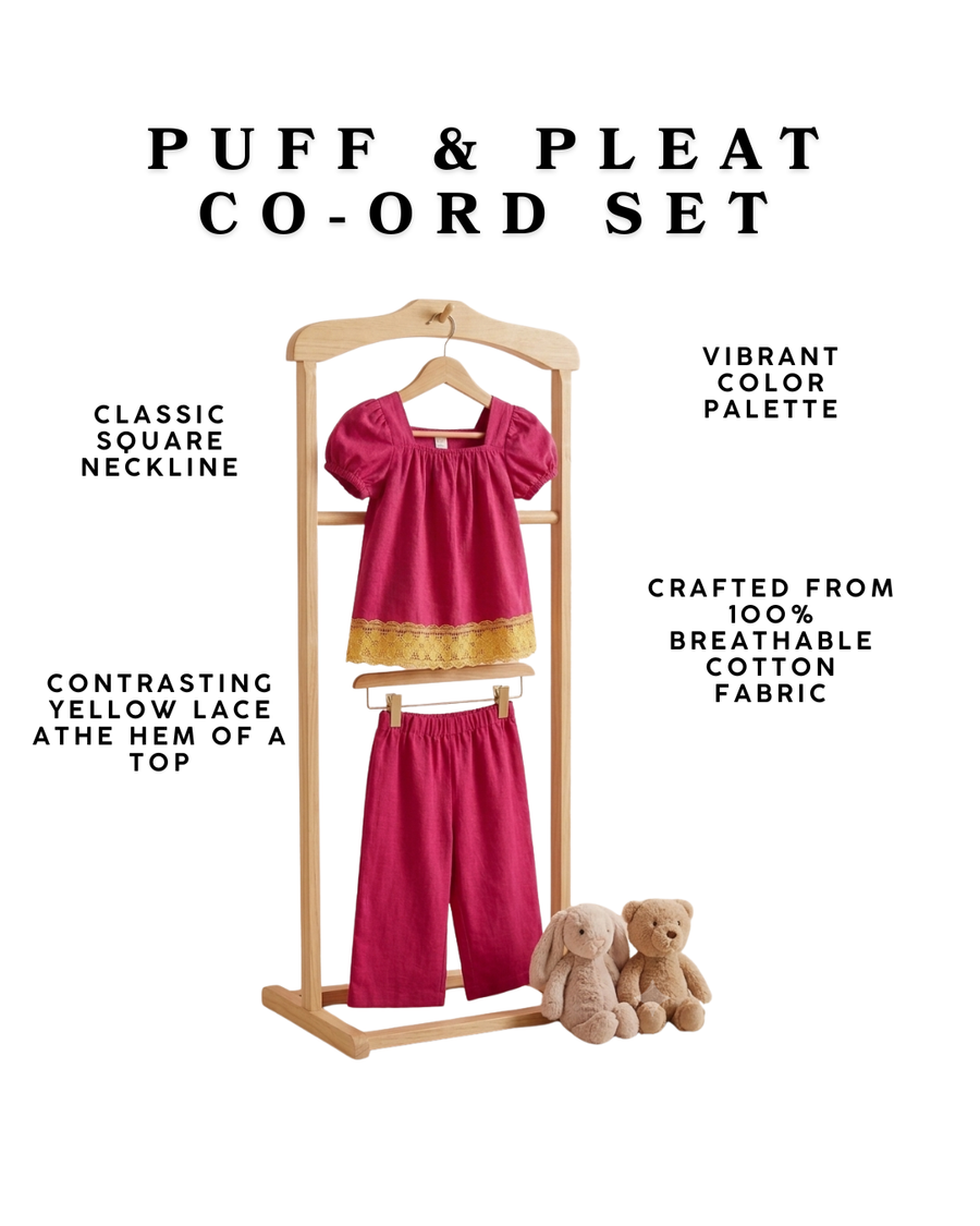 Puff & Pleat Co-ord Set