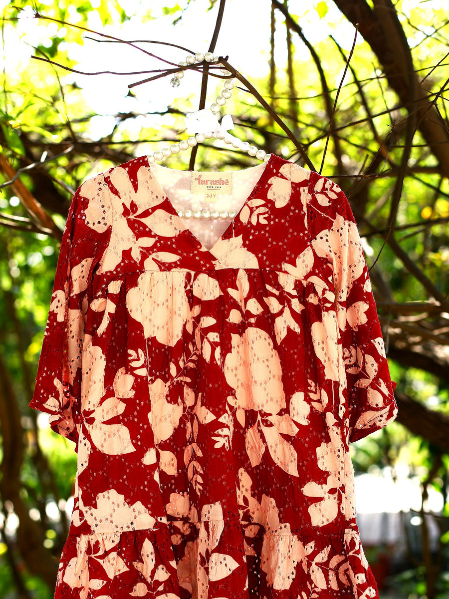 Scarlet Swing Dress