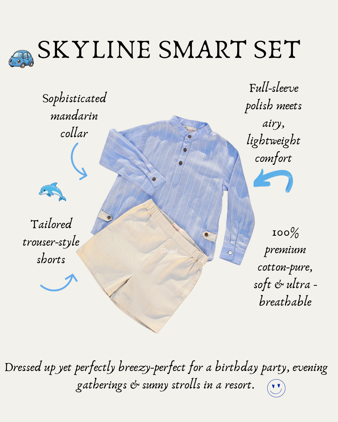 Skyline Smart Set - Shorts