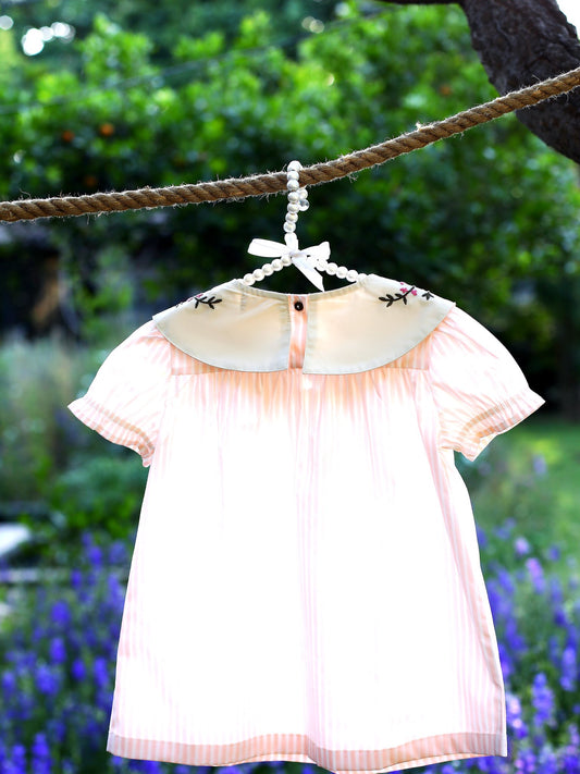 Vintage Bloom Dress (Pink)