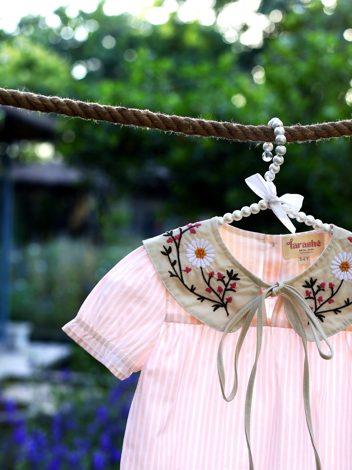 Vintage Bloom Dress (Pink)